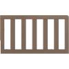 Child Craft Toddler Guard Rail Converts Cottage, Hampton, Quincy, Sidney Cribs into Toddler Bed, Made of Pinewood, Baby Safe Non-Toxic Finish (Dusty Heather)