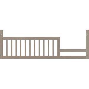Child Craft Toddler Bed Guard Rail Converts Denman 4-in-1 Convertible Crib into Toddler Bed, Made of Pinewood, Non-Toxic Finish (Midnight Gray)(Crescent Gray)