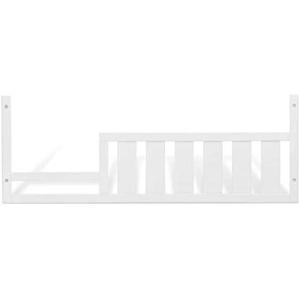 Child Craft Toddler Bed Guard Rail Converts Rockport 4-in-1 Convertible Crib into Toddler Bed, Made of Pinewood, Non-Toxic Finish (Eggshell)