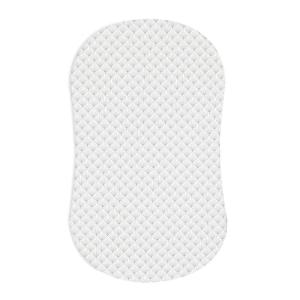 HALO BassiNest Fitted Sheet – 100% Cotton, Soft and Breathable Bassinet Sheet for Babies, 30” x 16” Pre-Shrunk Sheet, Pebble(Plume)