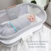 HALO Baby Sleepsack Swaddle Wearable Blanket, 3-Way Adjustable Infant Sleepsack, TOG 1.5, Ideal Temp, Navy/Orange, Small, 3-6 Months, 12-18 Pounds(Heather Grey)