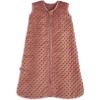 HALO Sleepsack Plush Dot Velboa Wearable Blanket, TOG 1.5(Cedar Plushy Dot)