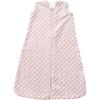 HALO Sleepsack Plush Dot Velboa Wearable Blanket, TOG 1.5(Pink Plushy Dots)