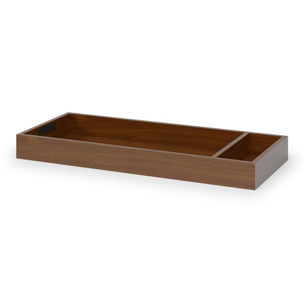 imageChild Craft Redmond Changing Table Topper Convert Dresser into a Changing Table Surface Securely Attaches NonToxic Baby Safe Finish Coach CherryBrown
