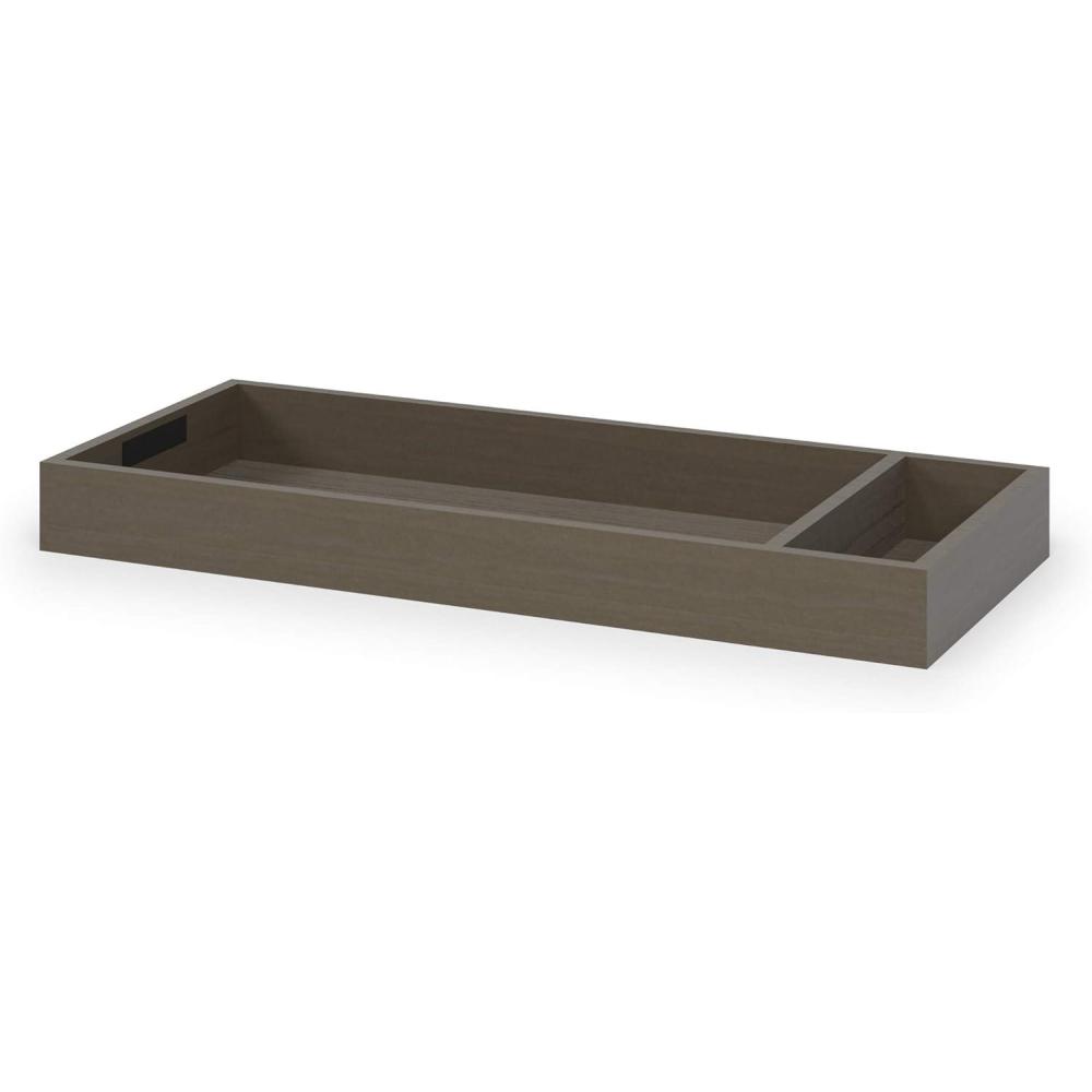imageChild Craft Universal Changing Table Topper Convert Dresser into a Changing Table Surface Securely Attaches NonToxic Baby Safe Finish Dusty HeatherDapper Gray