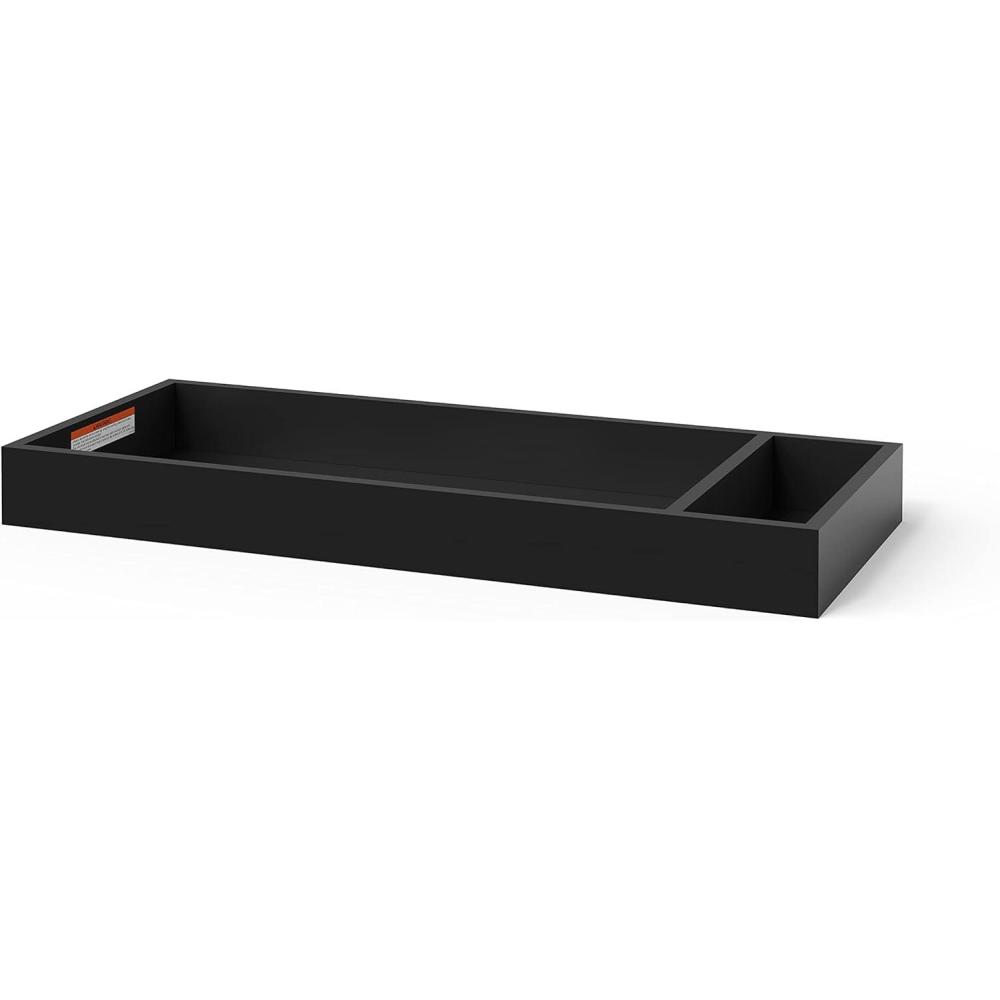 imageChild Craft Universal Changing Table Topper Convert Dresser into a Changing Table Surface Securely Attaches NonToxic Baby Safe Finish Dusty HeatherEbony
