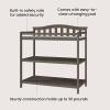 Child Craft Arch Top Infant Changing Table, Water-Resistant Pad and Safety Strap, Anti-Tip Kit Included to Prevent Tipping, Non-Toxic, Baby Safe Finish (Dapper Gray)(Dapper Gray)