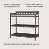 Child Craft Flat Top Infant Changing Table, Water-Resistant Pad and Safety Strap, Anti-Tip Kit Included to Prevent Tipping, Non-Toxic, Baby Safe Finish (Dapper Gray)(Dapper Gray)
