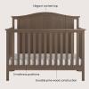 Child Craft Hampton Arch 4-in-1 Convertible Crib, Baby Crib Converts to Day Bed, Toddler Bed and Full Size Bed, 3 Adjustable Mattress Positions, Non-Toxic, Baby Safe Finish (Dusty Heather)