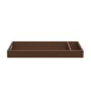 Child Craft Kieran Changing Table Topper, Convert Dresser into a Changing Table Surface, Securely Attaches, Non-Toxic, Baby Safe Finish (Toasted Chestnut)(Brown)