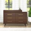 Child Craft Kieran Changing Table Topper, Convert Dresser into a Changing Table Surface, Securely Attaches, Non-Toxic, Baby Safe Finish (Toasted Chestnut)(Brown)