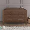Child Craft Kieran Changing Table Topper, Convert Dresser into a Changing Table Surface, Securely Attaches, Non-Toxic, Baby Safe Finish (Toasted Chestnut)(Brown)
