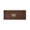 Child Craft Kieran Changing Table Topper, Convert Dresser into a Changing Table Surface, Securely Attaches, Non-Toxic, Baby Safe Finish (Toasted Chestnut)(Brown)