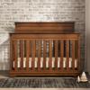 Child Craft Redmond 4-in-1 Convertible Crib, Baby Crib Converts to Day Bed, Toddler Bed and Full Size Bed, 3 Adjustable Mattress Positions, Non-Toxic, Baby Safe Finish (Coach Cherry)(Coach Cherry)