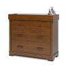 Child Craft Redmond Changing Table Topper, Convert Dresser into a Changing Table Surface, Securely Attaches, Non-Toxic, Baby Safe Finish (Coach Cherry)(Brown)