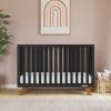 Child Craft SOHO 4-in-1 Convertible Crib, Baby Crib Converts to Day Bed, Toddler Bed and Full Size Bed, 3 Adjustable Mattress Positions, Non-Toxic, Baby Safe Finish (Ebony)