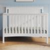 Child Craft Scout 4-in-1 Convertible Crib, Baby Crib Converts to Day Bed, Toddler Bed and Full Size Bed, 3 Adjustable Mattress Positions, Non-Toxic, Baby Safe Finish (Matte White)