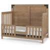 Child Craft Toddler Bed Guard Rail Converts Camden 4-in-1 Convertible Cribs into Toddler Bed, Made of Pinewood, Non-Toxic Finish (Nutmeg)