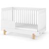 Child Craft Toddler Bed Guard Rail Converts Park Heights 4-in-1 Convertible Crib into Toddler Bed, Made of Pinewood, Non-Toxic Finish (Matte White)(Matte White)