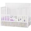 Child Craft Toddler Bed Guard Rail Converts Penelope and Sheldon 4-in-1 Convertible Cribs into Toddler Bed, Made of Pinewood, Non-Toxic Finish (Matte White)