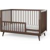 Child Craft Toddler Bed Guard Rail Converts Surrey Hill and Cranbrook 4-in-1 Convertible Cribs into Toddler Bed, Made of Pinewood, Non-Toxic Finish (Lunar Gray)(Toasted Chestnut)