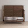 Child Craft Toddler Bed Guard Rail Converts Surrey Hill and Cranbrook 4-in-1 Convertible Cribs into Toddler Bed, Made of Pinewood, Non-Toxic Finish (Lunar Gray)(Toasted Chestnut)