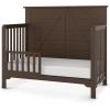 Child Craft Toddler Guard Rail Converts Calder, Farmhouse and Woodland Cribs into Toddler Bed, Made of Pinewood, Baby Safe Non-Toxic Finish (Brushed Truffle)