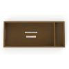 Child Craft Universal Changing Table Topper, Convert Dresser into a Changing Table Surface, Securely Attaches, Non-Toxic, Baby Safe Finish (Dusty Heather)(Cocoa Bean)