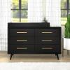 Child Craft Universal Changing Table Topper, Convert Dresser into a Changing Table Surface, Securely Attaches, Non-Toxic, Baby Safe Finish (Dusty Heather)(Ebony)