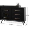 Child Craft Universal Changing Table Topper, Convert Dresser into a Changing Table Surface, Securely Attaches, Non-Toxic, Baby Safe Finish (Dusty Heather)(Ebony)