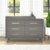 Child Craft Universal Changing Table Topper, Convert Dresser into a Changing Table Surface, Securely Attaches, Non-Toxic, Baby Safe Finish (Dusty Heather)(Lunar Gray)