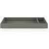 Child Craft Universal Changing Table Topper, Convert Dresser into a Changing Table Surface, Securely Attaches, Non-Toxic, Baby Safe Finish (Dusty Heather)(Lunar Gray)