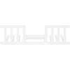 Child Craft Toddler Bed Guard Rail Converts Penelope and Sheldon 4-in-1 Convertible Cribs into Toddler Bed, Made of Pinewood, Non-Toxic Finish (Matte White)