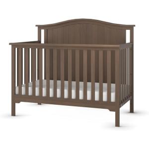 Child Craft Hampton Arch 4-in-1 Convertible Crib, Baby Crib Converts to Day Bed, Toddler Bed and Full Size Bed, 3 Adjustable Mattress Positions, Non-Toxic, Baby Safe Finish (Dusty Heather)