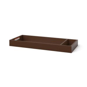 Child Craft Kieran Changing Table Topper, Convert Dresser into a Changing Table Surface, Securely Attaches, Non-Toxic, Baby Safe Finish (Toasted Chestnut)(Brown)