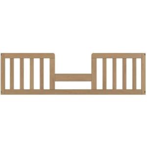 Child Craft Toddler Bed Guard Rail Converts Camden 4-in-1 Convertible Cribs into Toddler Bed, Made of Pinewood, Non-Toxic Finish (Nutmeg)