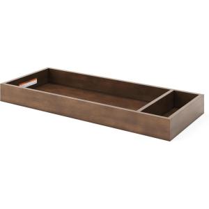 Child Craft Universal Changing Table Topper, Convert Dresser into a Changing Table Surface, Securely Attaches, Non-Toxic, Baby Safe Finish (Dusty Heather)(Cocoa Bean)
