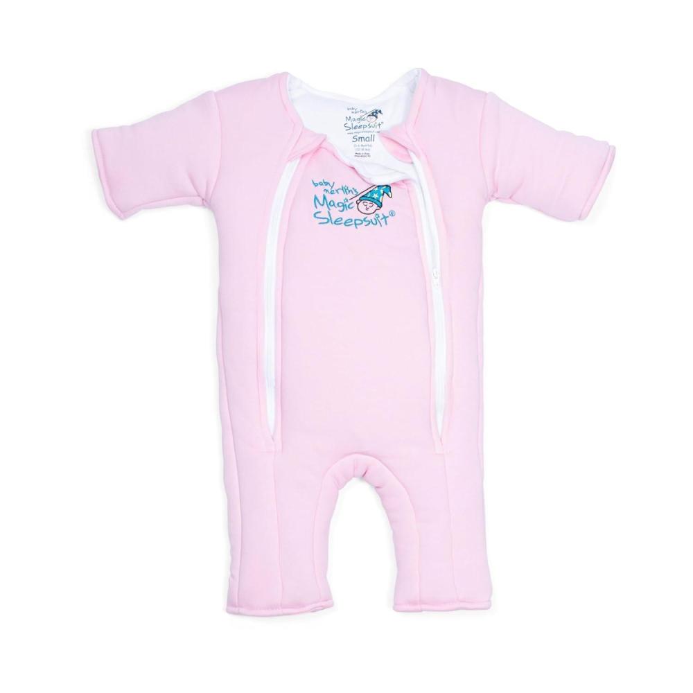 imageMagic Sleepsuit Baby Merlins Cotton Baby Swaddle Transition Product Soft and Cozy Design Double Zipper for Easy Diaper Changes Promotes Safe Sleep 36 Months Lavender Large 1821lbsPink