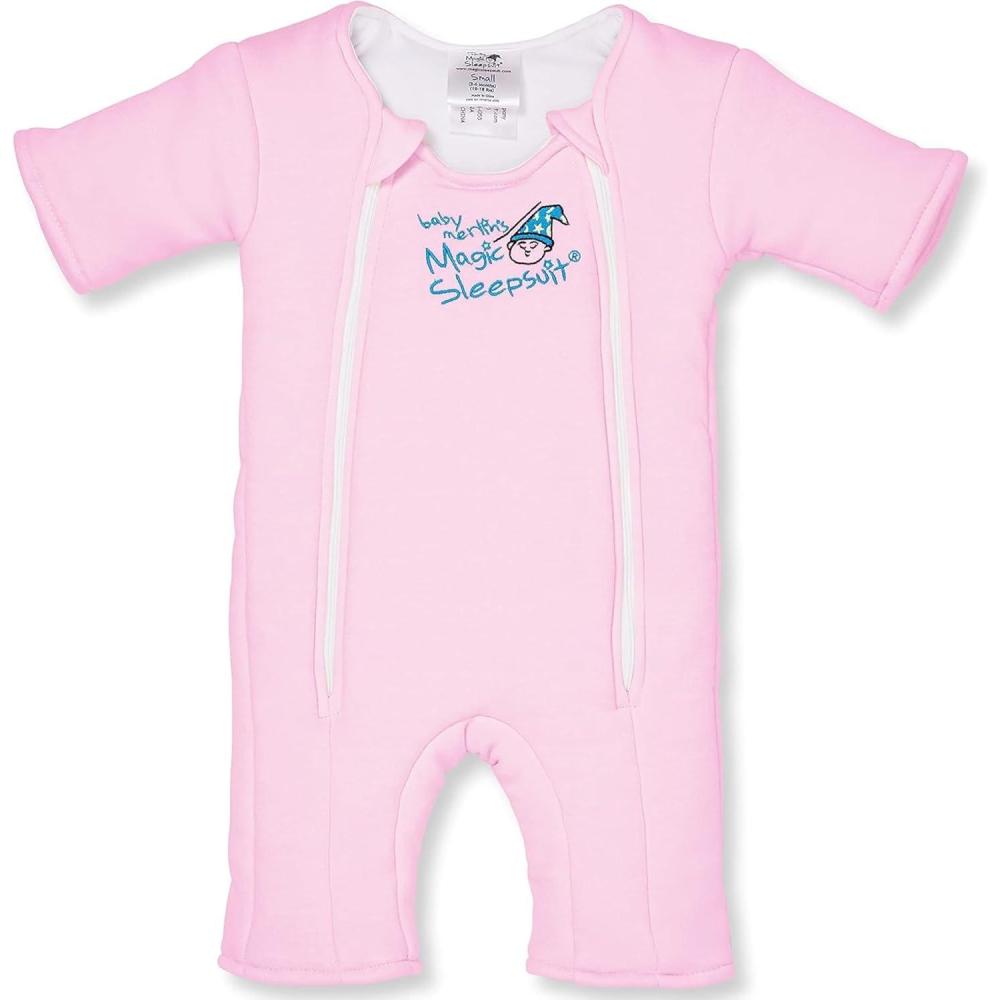 imageMagic Sleepsuit Baby Merlins Microfleece Baby Swaddle Transition ProductPink