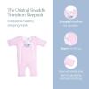 Magic Sleepsuit Baby Merlin’s Cotton Baby Swaddle Transition Product – Soft and Cozy Design, Double Zipper for Easy Diaper Changes, Promotes Safe Sleep, 3-6 Months – Lavender – Large 18-21lbs(Cream)