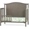 Child Craft Hampton Arch 4-in-1 Convertible Crib, Baby Crib Converts to Day Bed, Toddler Bed and Full Size Bed, 3 Adjustable Mattress Positions, Non-Toxic, Baby Safe Finish (Dapper Gray)