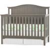 Child Craft Hampton Arch 4-in-1 Convertible Crib, Baby Crib Converts to Day Bed, Toddler Bed and Full Size Bed, 3 Adjustable Mattress Positions, Non-Toxic, Baby Safe Finish (Dapper Gray)