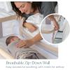 HALO® BassiNest® Bedside Sleeper – Breathable Baby Bassinet Slides Over Bed with Mesh Walls for Airflow & Visibility, Lowering Wall for Easy Access, Fits Most Beds