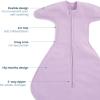 HALO Swaddle Stretch, Lavender, Newborn(Lavender)