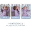 HALO Swaddle Stretch, Lavender, Newborn(Lavender)
