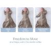 HALO Swaddle Stretch, Lavender, Newborn(Mushroom)