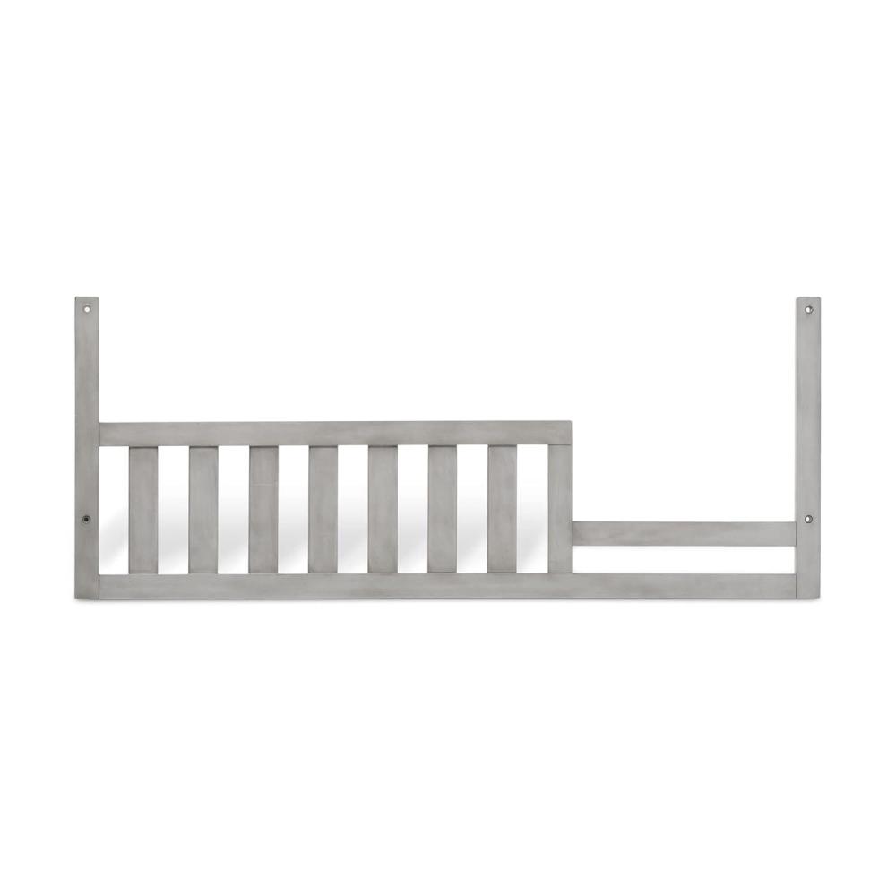 imageChild Craft Kieran Guard Rail Toddler Bed Conversion Kit Toasted ChestnutChelsea Gray