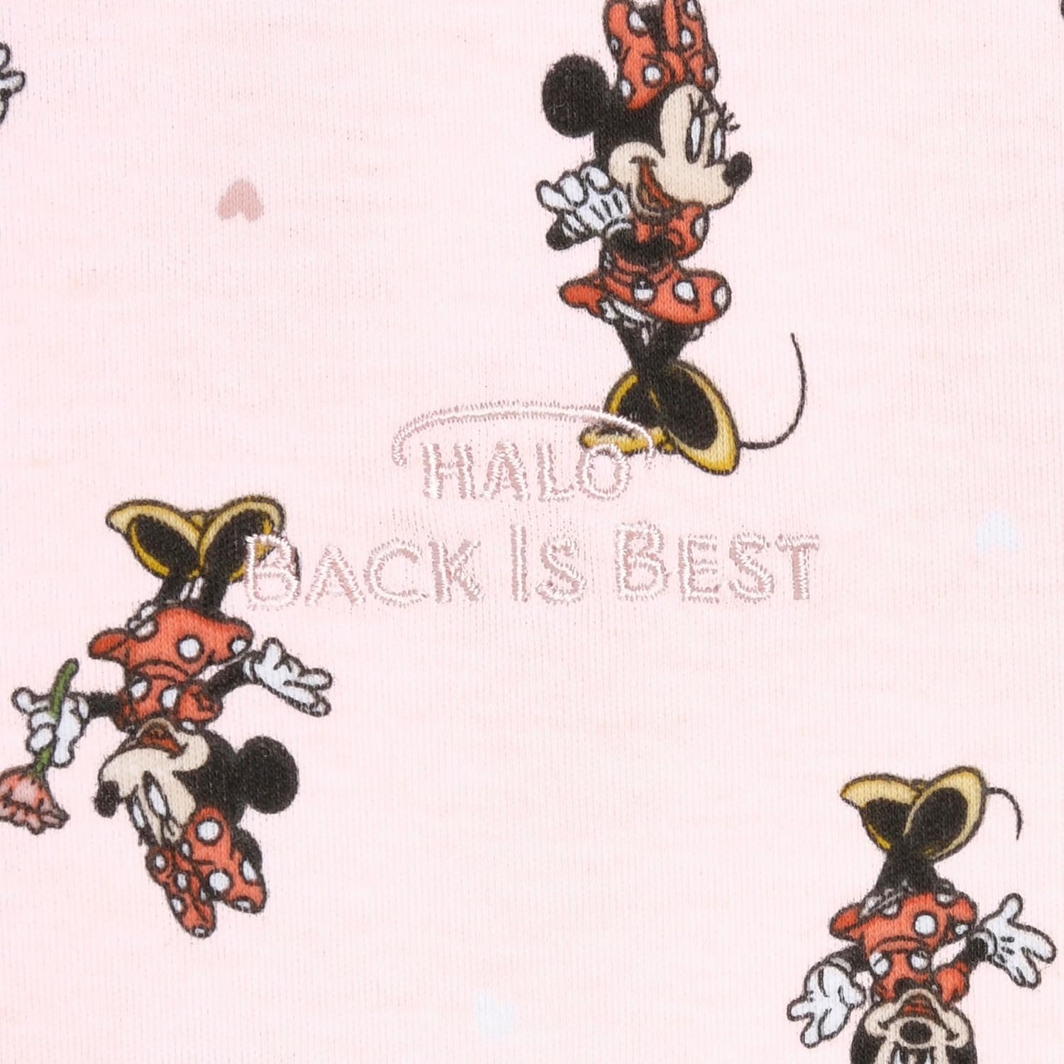 image:imageHALO 100 Cotton Sleepsack Swaddle 3Way Adjustable Wearable Blanket TOG 15Minnie Fun