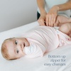 HALO 100% Cotton Sleepsack Swaddle, 3-Way Adjustable Wearable Blanket, TOG 1.5(Gingham Tan)