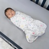 HALO 100% Cotton Sleepsack Swaddle, 3-Way Adjustable Wearable Blanket, TOG 1.5(Harry Potter Enchanted)